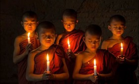 Παιδιά που έχουν προϋπάρξει ως βουδιστές μοναχοί