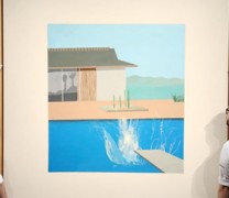 Ο πίνακας “The Splash” του Ντέιβιντ Χόκνυ πωλήθηκε 35,5 εκατομμύρια (vid)