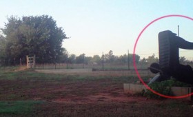 Ρομπότ και εμφάνιση UFO καταγράφονται από κάμερα Ρομπότ και εμφάνιση UFO καταγράφονται από κάμερα