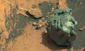 Βρέθηκε κομμάτι λιωμένου μετάλλου στον Άρη