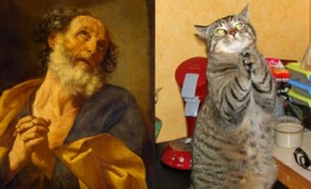 Γάτες σε πόζες διάσημων έργων ζωγραφικής (Pictorial)