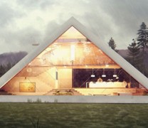 Μετα-αρχιτεκτονική: σπίτια σε σχήμα πυραμίδας