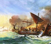 Υποβρύχια έρευνα για τη ναυμαχία της Σαλαμίνας Υποβρύχια έρευνα για τη ναυμαχία της Σαλαμίνας