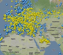 Οι πτήσεις των αεροπλάνων σε πραγματικό χρόνο Οι πτήσεις των αεροπλάνων σε πραγματικό χρόνο