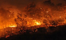 Ξέσπασε πάλι φωτιά στο νέο φρούριο της Κέρκυρας Ξέσπασε πάλι φωτιά στο νέο φρούριο της Κέρκυρας