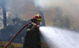 Σε ύφεση η μεγάλη πυρκαγιά στην Ανατολική Αττική Σε ύφεση η μεγάλη πυρκαγιά στην Ανατολική Αττική