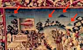 UFO σε θρησκευτικές εικόνες του 14ου αιώνα UFO σε θρησκευτικές εικόνες του 14ου αιώνα