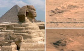 Τα απομεινάρια μιας αιγυπτιακής Σφίγγας στον Άρη (vid)