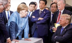 Φανερή η εχθρότητα Τραμπ-Μέρκελ στη σύνοδο των G7