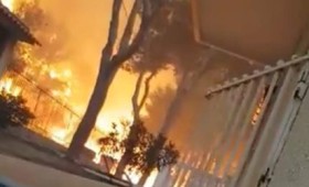 Το πιο τρομακτικό βίντεο από τη φωτιά στο Μάτι