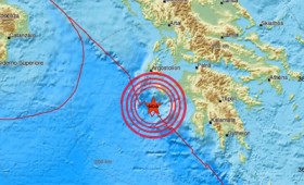 Ταρακουνήθηκε η Ζάκυνθος από το σεισμό των 6,6 Ρίχτερ