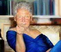 Ο Μπιλ Κλίντον με γυναικείο φόρεμα και κόκκινες γόβες Ο Μπιλ Κλίντον με γυναικείο φόρεμα και κόκκινες γόβες