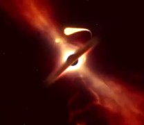 Η στιγμή που μια μαύρη τρύπα καταβροχθίζει ένα άστρο (vid)