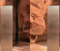 Μυστηριώδης μονόλιθος ανακαλύφθηκε στην έρημο της Γιούτα (pics+vid)