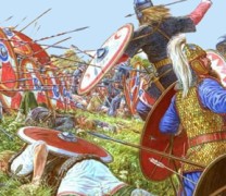 Θεσσαλονίκη: Ένας Γότθος πολεμιστής με τον οπλισμό του στο κέντρο της πόλης Θεσσαλονίκη: Ένας Γότθος πολεμιστής με τον οπλισμό του στο κέντρο της πόλης