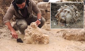 Εντυπωσιάζουν οι αρχαίες κεφαλές της Αφροδίτης και του Διόνυσου στους Αιζανούς