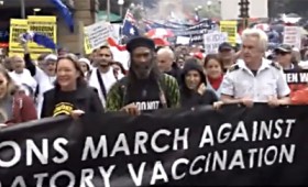 «Δεν είμαστε ποντίκια»: Διαδηλώσεις κατά του υποχρεωτικού εμβολιασμού