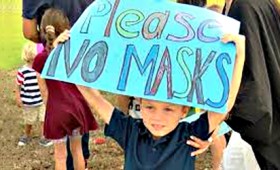 “Όχι” στα εμβόλια και “Όχι” στις μάσκες στο σχολείο από τον κυβερνήτη της Βιρτζίνια