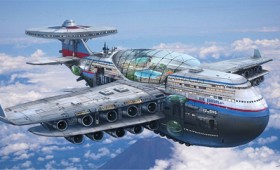 Sky Cruise: Ουράνιες κρουαζιέρες με ένα ιπτάμενο υπερωκεάνιο (vid)