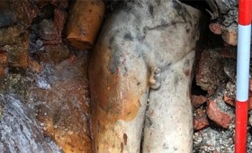 Ανακαλύφθηκε άγαλμα του Απόλλωνα Σαυροκτόνου σε ετρουσκικά λουτρά (vid) Ανακαλύφθηκε άγαλμα του Απόλλωνα Σαυροκτόνου σε ετρουσκικά λουτρά (vid)