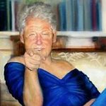 Ο Μπιλ Κλίντον με γυναικείο φόρεμα και κόκκινες γόβες