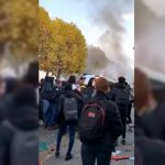 Covid-19: Συγκρούσεις μαθητών και αστυνομίας στους δρόμους του Παρισιού